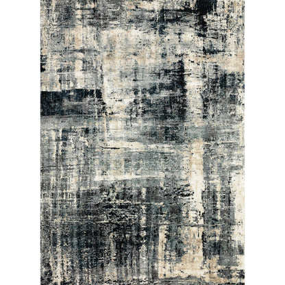 Augustus AGS-01 Rug by Loloi in navy, dove. Made from 86% polypropylene, 14% polyester in a unique style.