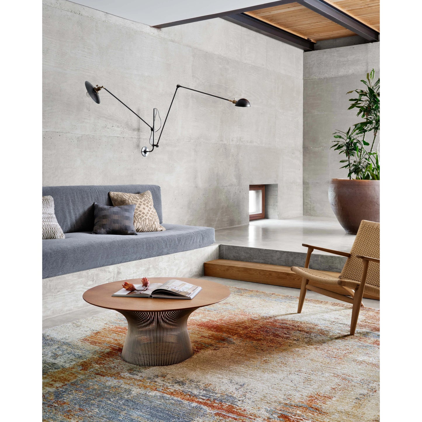 004 SR-773347,SR-773348,SR-773352,SR-773353,SR-773354,SR-773355,SR-773356 | Lifestyle | Augustus AGS-02 Rug by Loloi in terracotta. Made from 88% polypropylene, 12% polyester in a unique style.