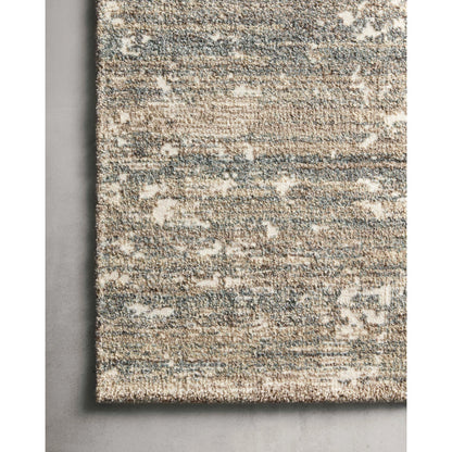 Augustus AGS-06 Rug by Loloi in fog. Made from 70% polypropylene, 30% polyester in a unique style.