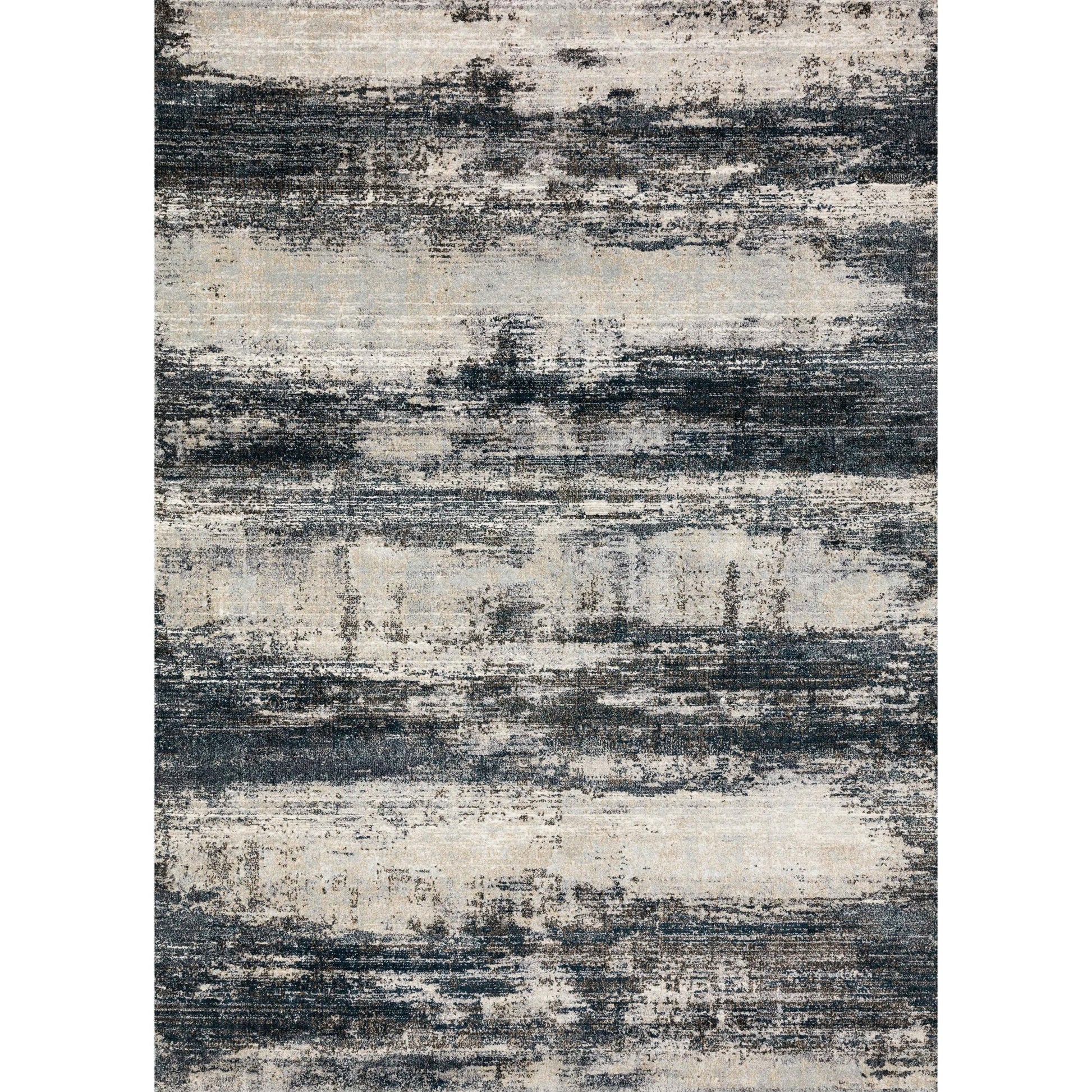 Augustus AGS-07 Rug by Loloi in navy, stone. Made from 84% polypropylene, 16% polyester in a unique style.