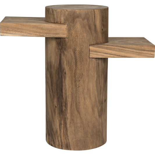 Tabula Side Table by Noir. Made from munggur in a eclectic & global style.