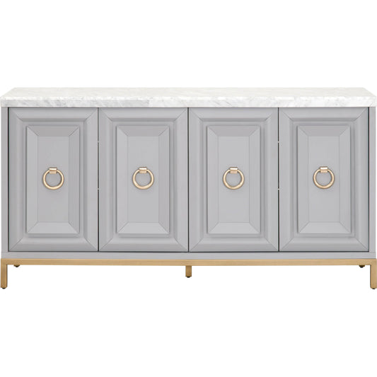 Azure Carrera Media Sideboard by Essentials For Living. Made from unique in a traditional style.