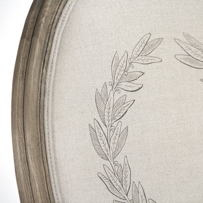 Medallion Side Chair by Zentique. Made from unique in a traditional style.