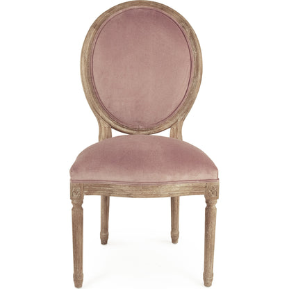 Medallion Velvet Side Chair by Zentique. Made from unique in a traditional style.