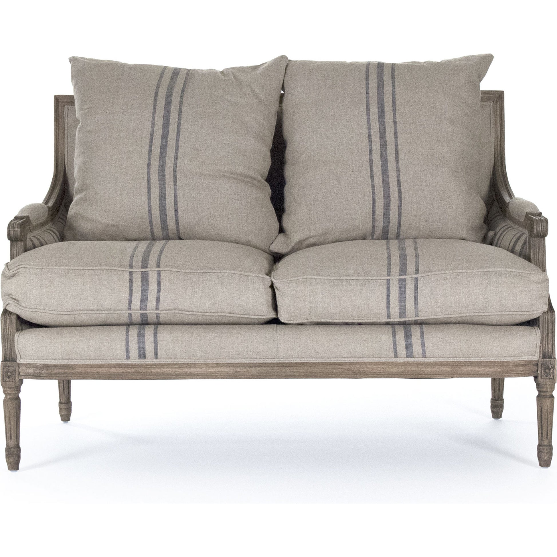 Louis Settee by Zentique. Made from unique in a traditional style.