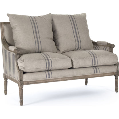Louis Settee by Zentique. Made from unique in a traditional style.