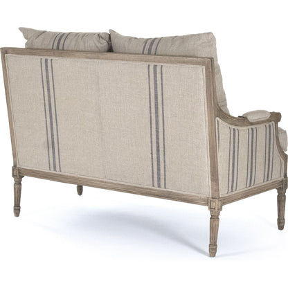 Louis Settee by Zentique. Made from unique in a traditional style.