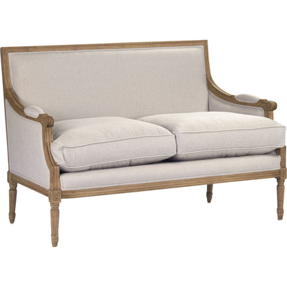 Louis Settee by Zentique. Made from unique in a traditional style.