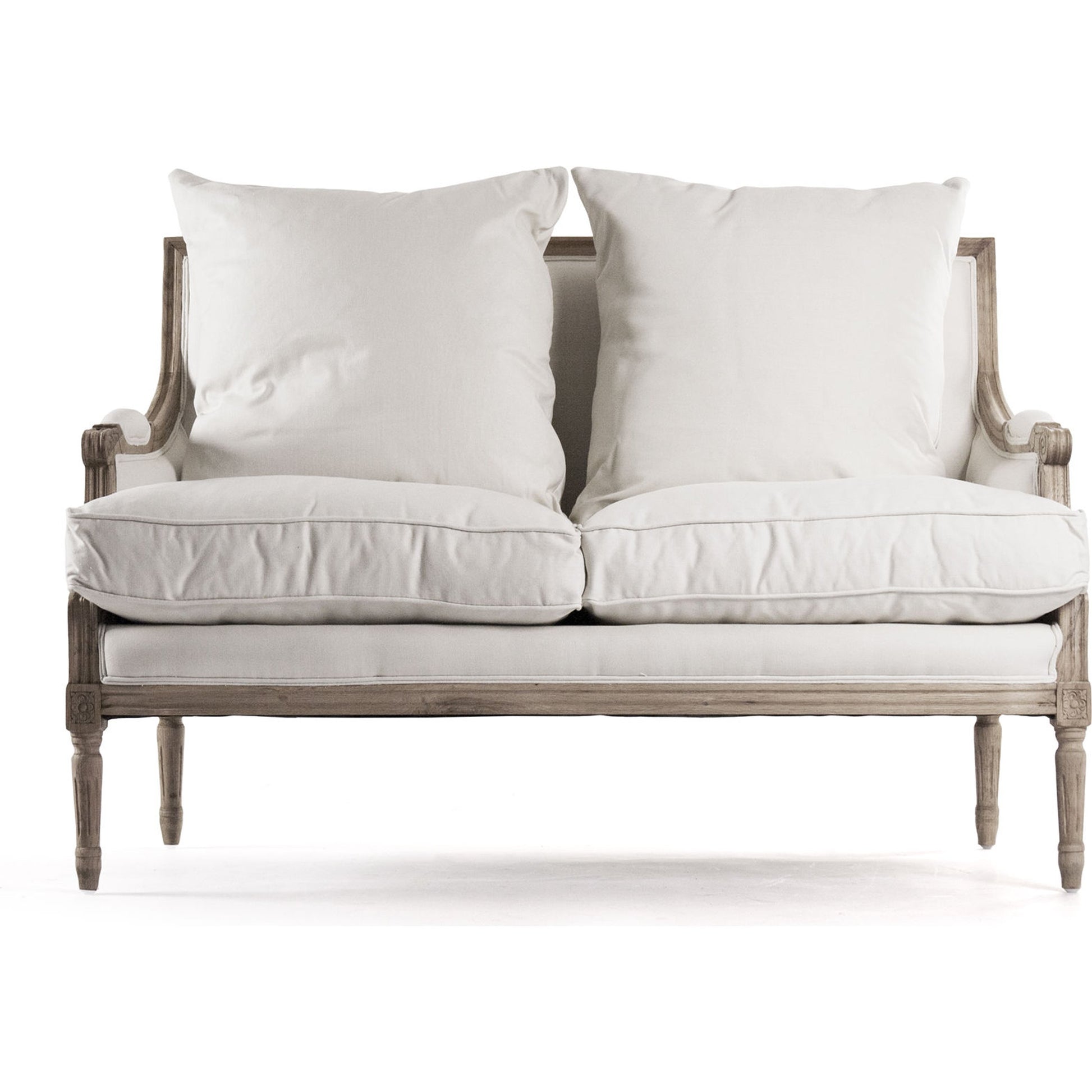 Louis Settee by Zentique. Made from unique in a traditional style.