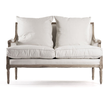 Louis Settee by Zentique. Made from unique in a traditional style.
