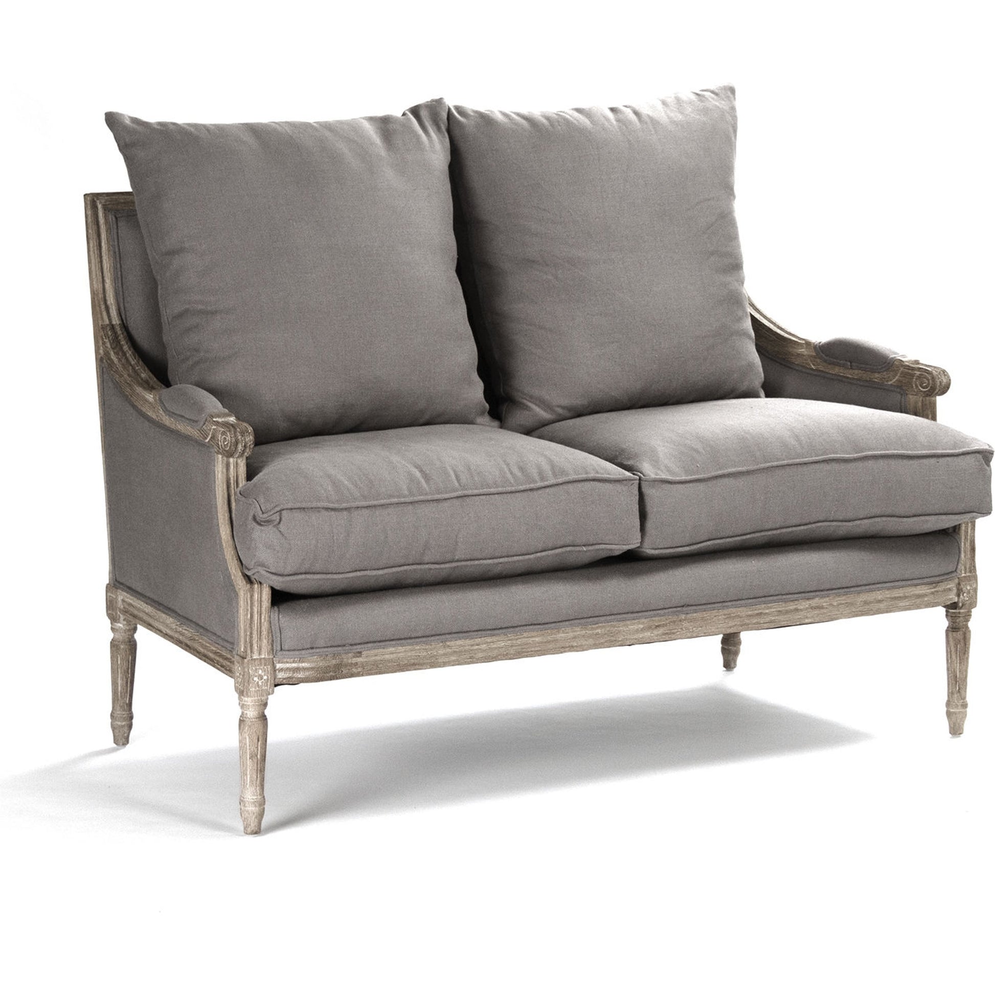 Louis Settee by Zentique. Made from unique in a traditional style.