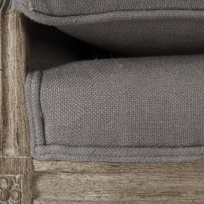 Louis Settee by Zentique. Made from unique in a traditional style.