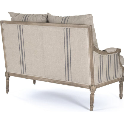 Louis Settee by Zentique. Made from unique in a traditional style.