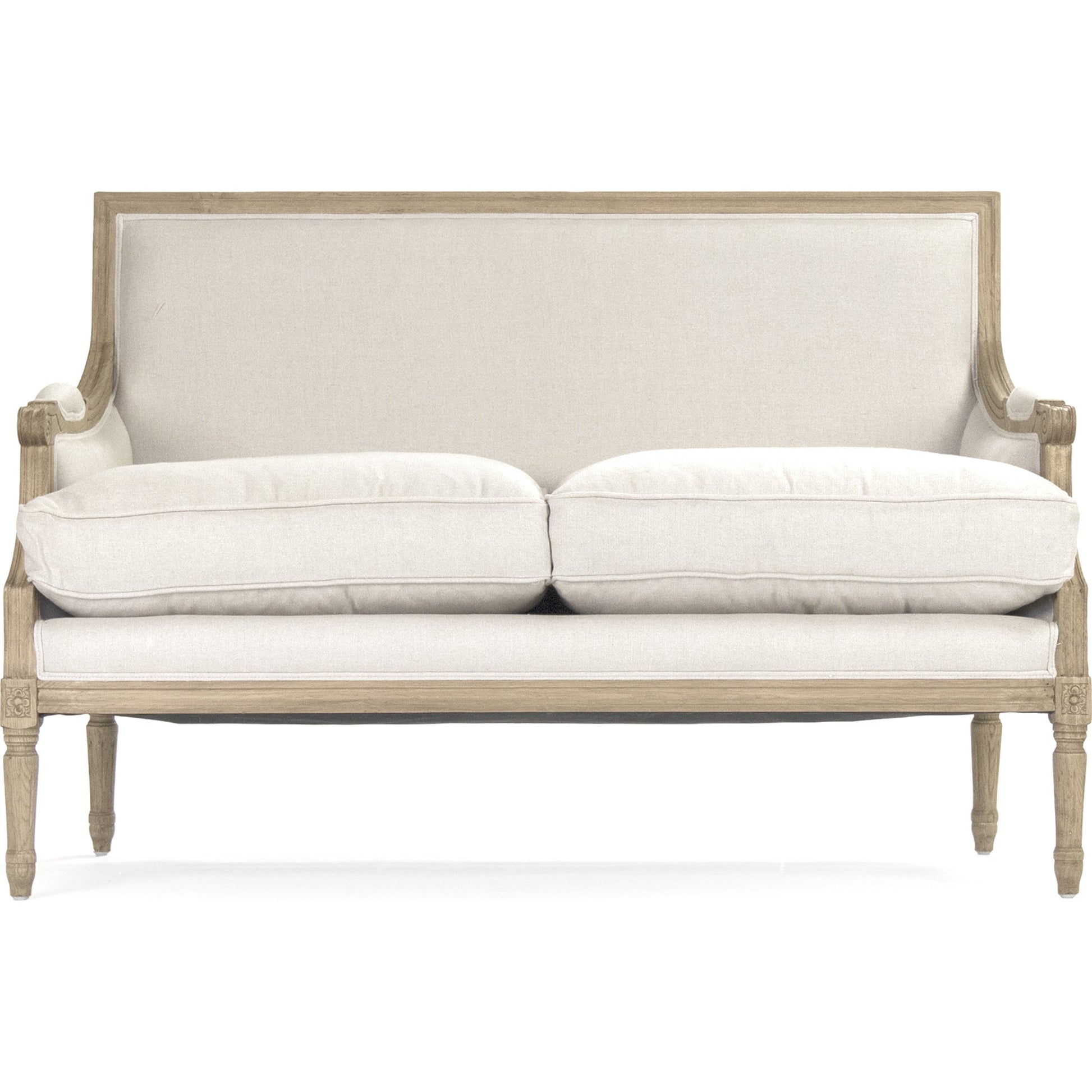 Louis Settee by Zentique. Made from unique in a traditional style.