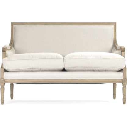Louis Settee by Zentique. Made from unique in a traditional style.
