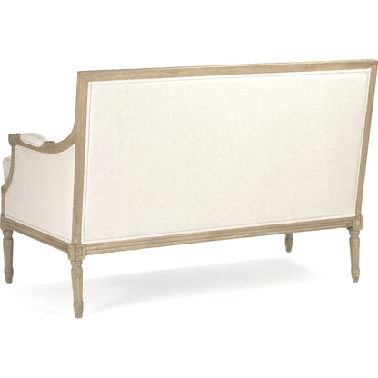 Louis Settee by Zentique. Made from unique in a traditional style.