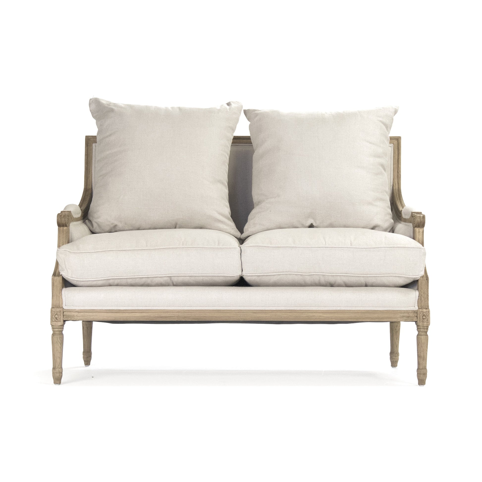 Louis Settee by Zentique. Made from unique in a traditional style.