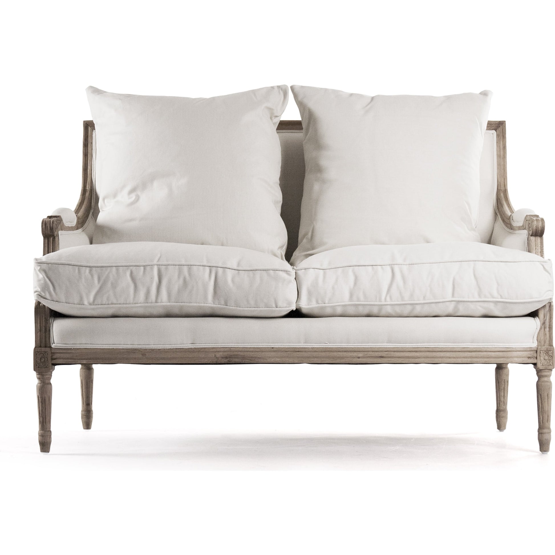 Louis Settee by Zentique. Made from unique in a traditional style.