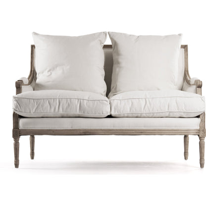 Louis Settee by Zentique. Made from unique in a traditional style.
