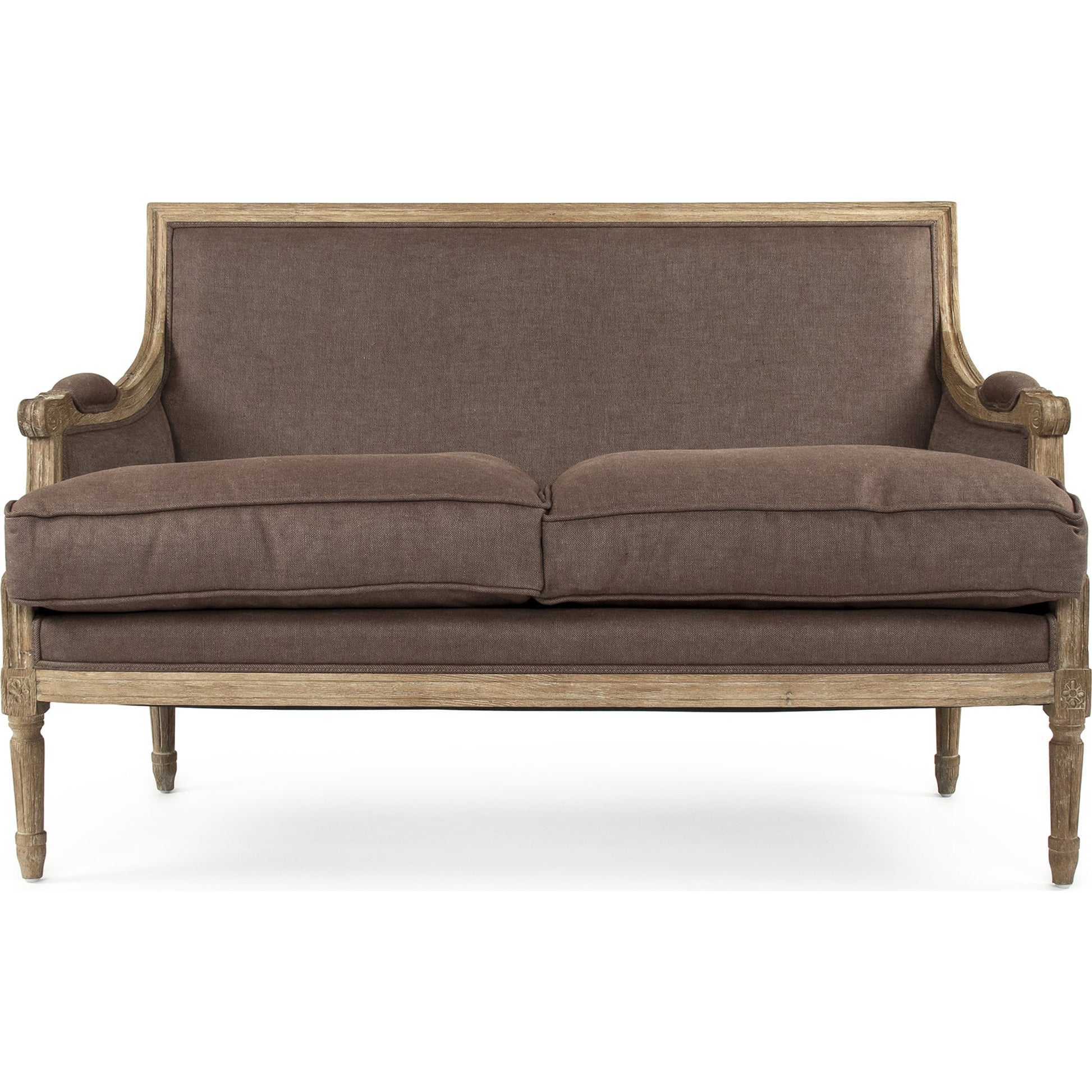 Louis Settee by Zentique. Made from unique in a traditional style.