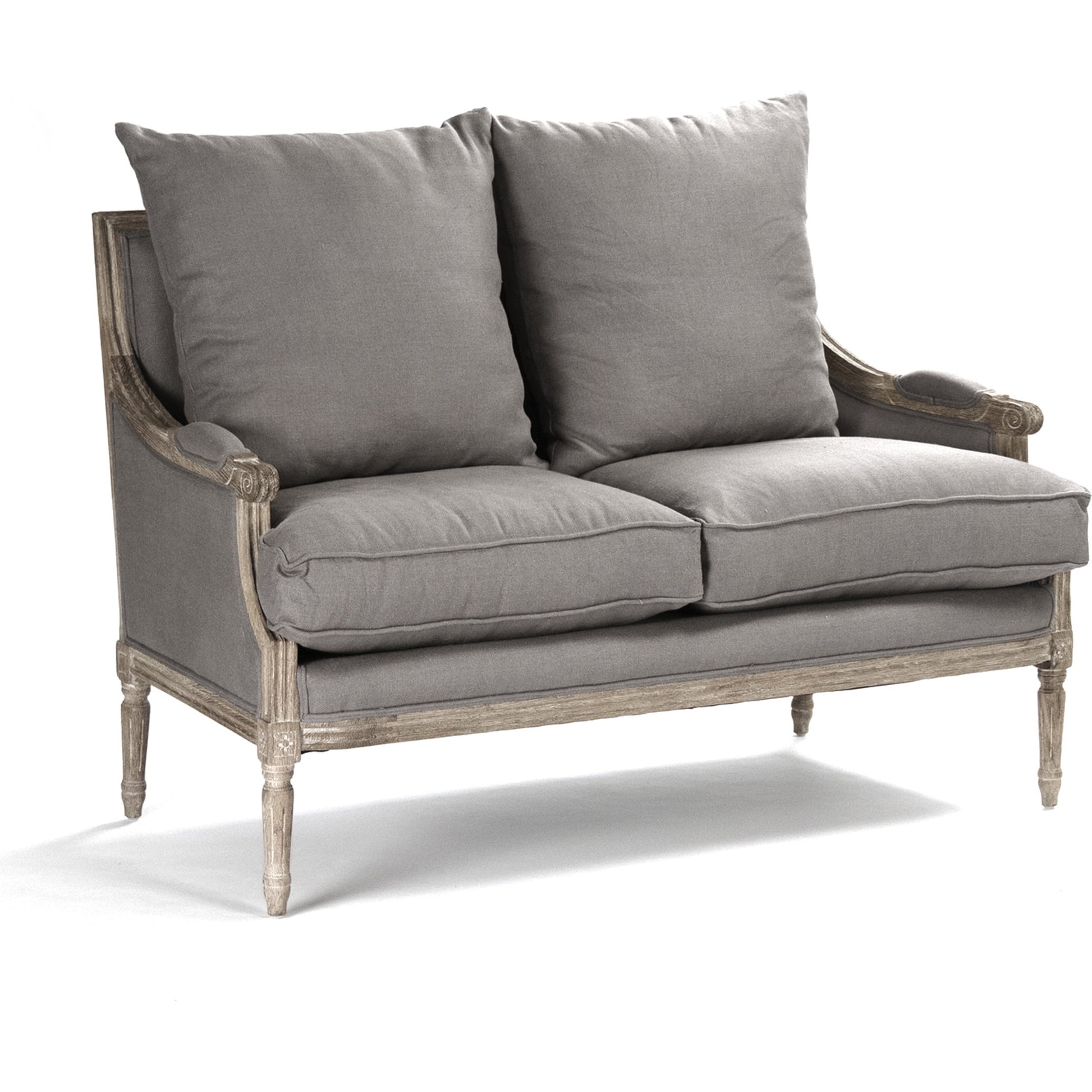 Louis Settee by Zentique. Made from unique in a traditional style.