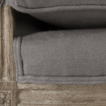 Louis Settee by Zentique. Made from unique in a traditional style.