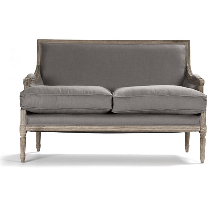Louis Settee by Zentique. Made from unique in a traditional style.