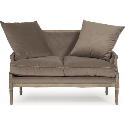 Louis Settee by Zentique. Made from unique in a traditional style.