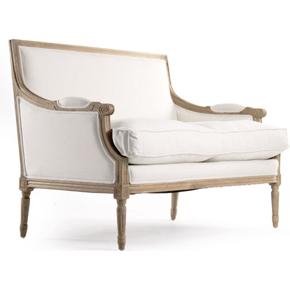 Louis Settee by Zentique. Made from unique in a traditional style.