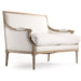 Louis Settee by Zentique. Made from unique in a traditional style.