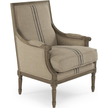 Louis Club Chair by Zentique. Made from unique in a cottage & farmhouse style.