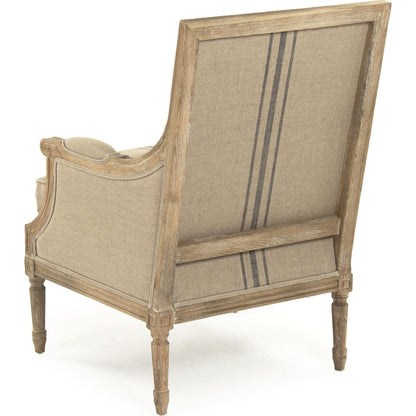 Louis Club Chair by Zentique. Made from unique in a cottage & farmhouse style.