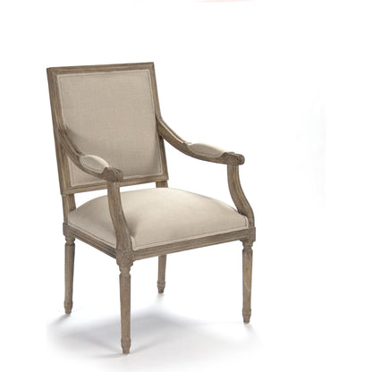 Louis Arm Chair by Zentique. Made from unique in a traditional style.
