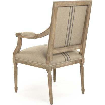 Louis Arm Chair by Zentique. Made from unique in a traditional style.