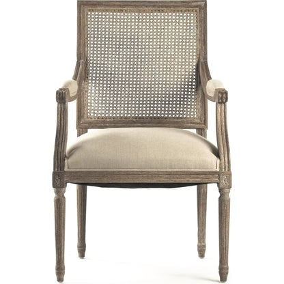 Louis Arm Chair by Zentique. Made from unique in a traditional style.