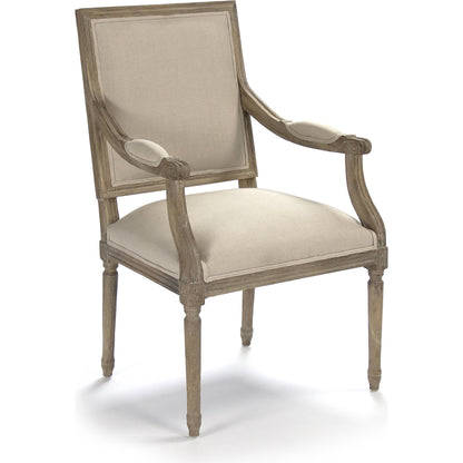 Louis Arm Chair by Zentique. Made from unique in a traditional style.