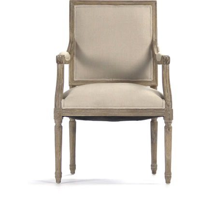 Louis Arm Chair by Zentique. Made from unique in a traditional style.