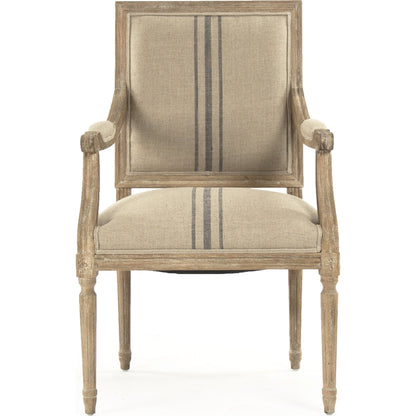 Louis Arm Chair by Zentique. Made from unique in a traditional style.