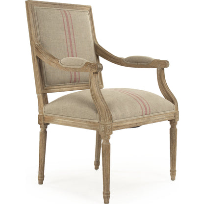 Louis Arm Chair by Zentique. Made from unique in a traditional style.