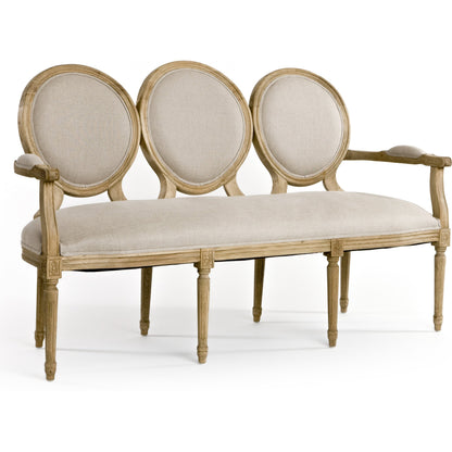 Medallion Settee by Zentique. Made from unique in a modern style.