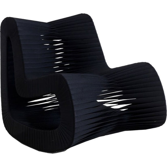Seat Belt Rocking Chair by Phillips Collection. Made from cotton in a modern style.