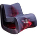 Seat Belt Rocking Chair by Phillips Collection. Made from cotton in a modern style.