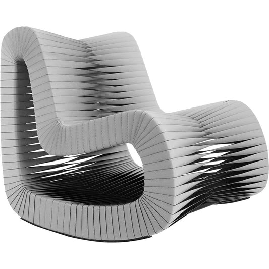 Seat Belt Rocking Chair by Phillips Collection. Made from cotton in a modern style.