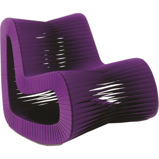 Seat Belt Rocking Chair by Phillips Collection. Made from cotton in a modern style.
