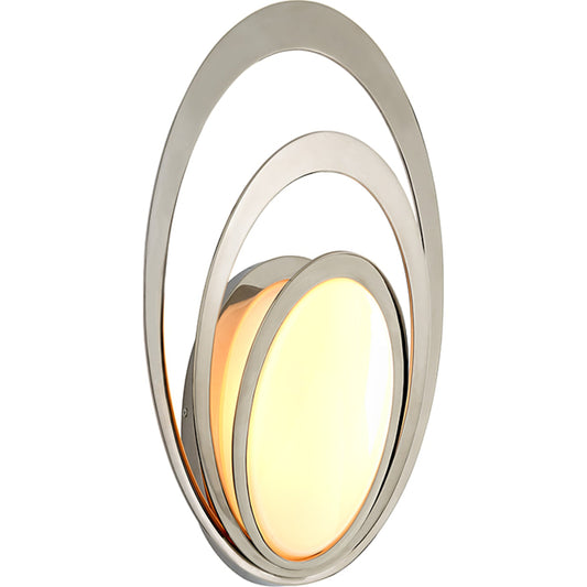 Stratus Wall by Troy in polished stainless. Made from stainless steel in a modern style.