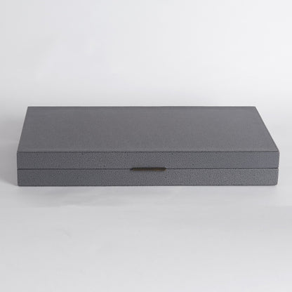 Alpen Box by Global Views. Made from mdf, leather, polyester suede in a transitional style.
