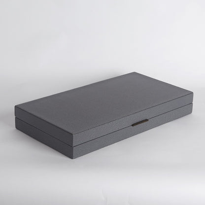 Alpen Box by Global Views. Made from mdf, leather, polyester suede in a transitional style.