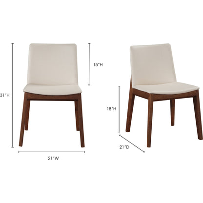Deco Dining Chair Pvc (Set of 2) by Moe's Home Collection. Made from unique in a modern style.