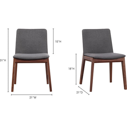 Deco Dining Chair Pvc (Set of 2) by Moe's Home Collection. Made from unique in a modern style.