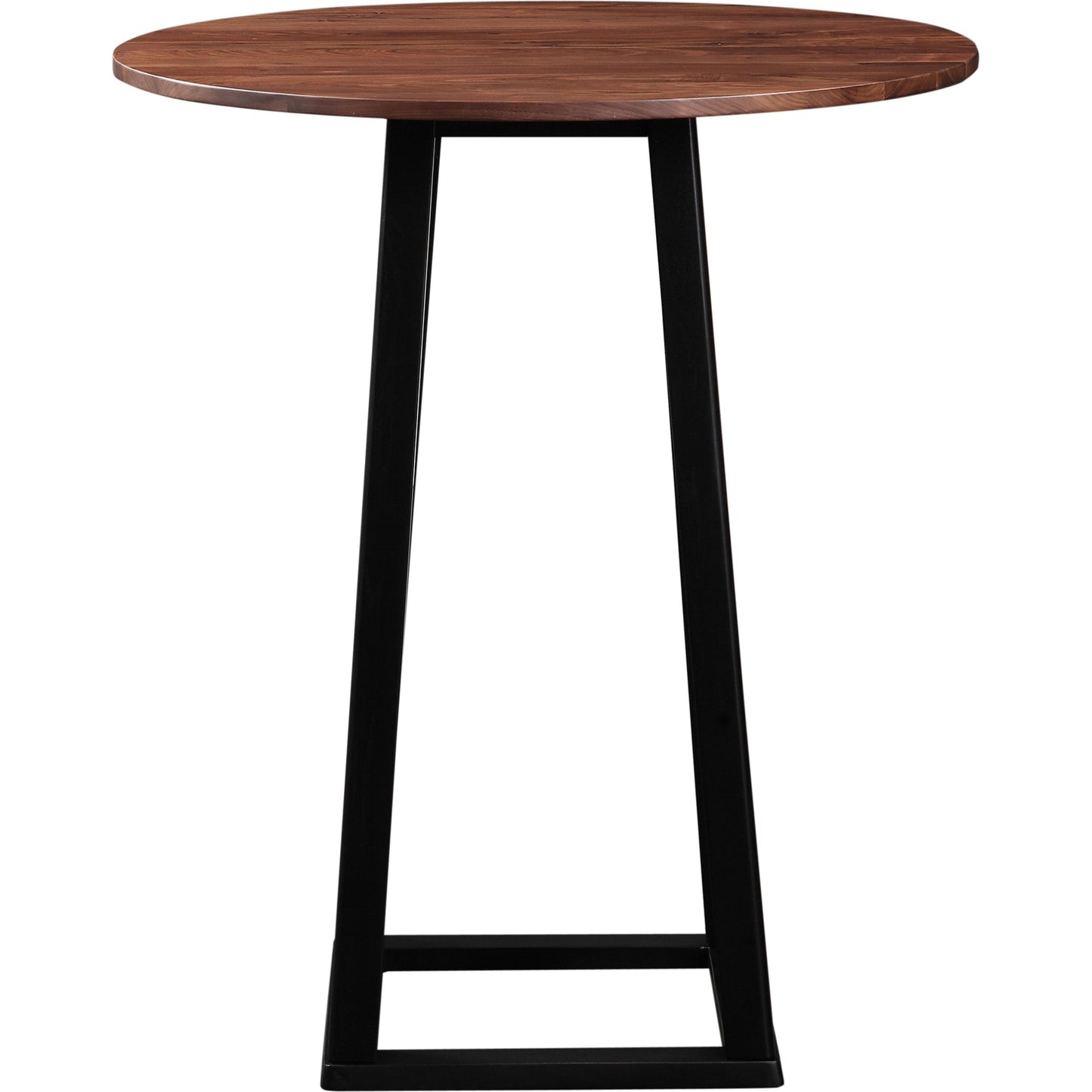 002 S-225113 | Additional Silo | Tri-Mesa Bar Table by Moe's Home Collection in brown and matt lacquer. Made from solid walnut top, solid rubber wood base in a modern style.